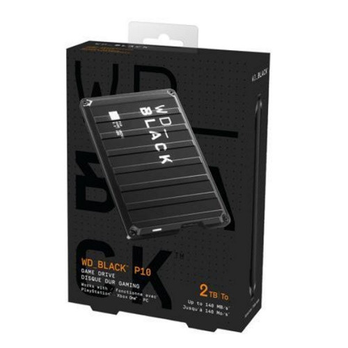 Western Digital WD BLACK P10 GAME DRIVE 2TB / 4TB / 5TB For PS4/Xbox/PC/MAC ( WDBA2W0020BBK / WDBA3A0040BBK