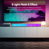 Vinnfier VF Hyperbar 101 BT Bluetooth 50W Home TV Soundbar with 8 Light Show LED / HDMI / USB Driver