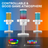 Maono DGM20 USB Microphone RGB Gaming USB Condenser Mic Noise Cancel RGB Light One key mute3.5mmj jack for PC Recording