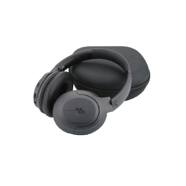 Vinnfier VF ANC 100 BT Noise Cancelling High Performance Bluetooth Headphone with Eva case active noise cancellation