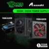 DMES 550w / 650W Power Supply with 12cm Fan PS550-BLK12R PS650-BLK12B diy