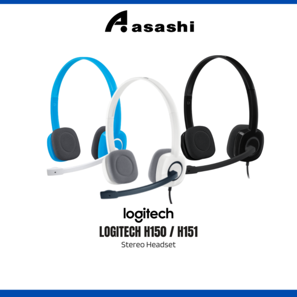 Logitech H150 / H151 Stereo Headset 981-000587 / 981-000454 / 981-000453