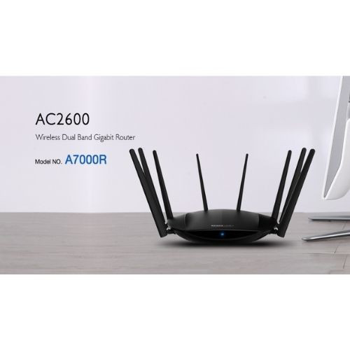 TOTOLINK A7000R AC2600 Gigabit Dual Band 2.4Ghz + 5Ghz Wireless WiFi Network Router (Support Unifi , Maxis & TIME Fiber)