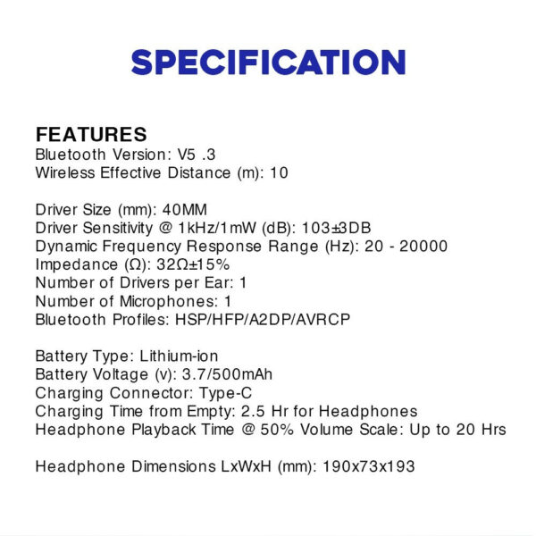 Armaggeddon COSMIC-III LITE Wireless Bluetooth Gaming Headset