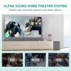 Vinnfier Hyperbar 808 BTRW Bluetooth Sound Bar with Wireless Subwoofer with AUX HDMI OPTICAL INPUT