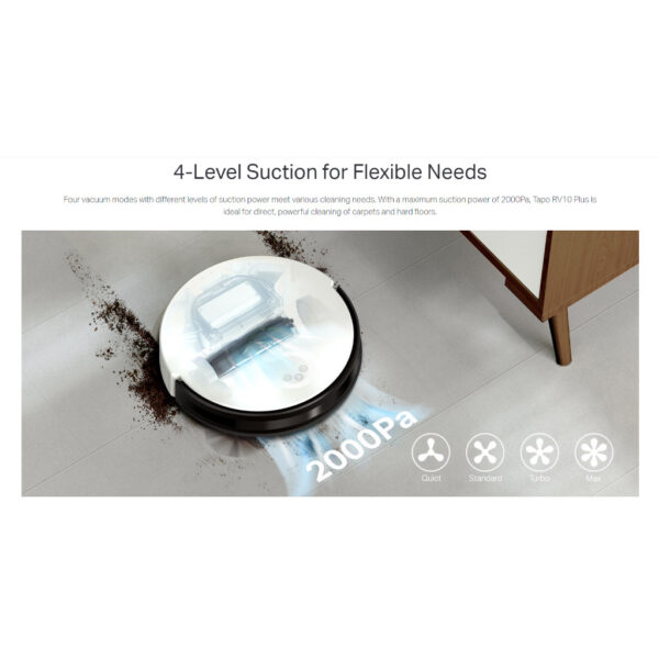 a87fa14df4e770a05d2cb8a4de8c7e18.jpeg TP-Link Tapo RV10 Plus Robot Vacuum & Mop + Smart Auto - Empty Dock