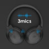 Vinnfier VF ANC 100 BT Noise Cancelling High Performance Bluetooth Headphone with Eva case active noise cancellation