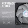 Cooler Master SickleFlow 120 Red / Blue PWM Casing Fan