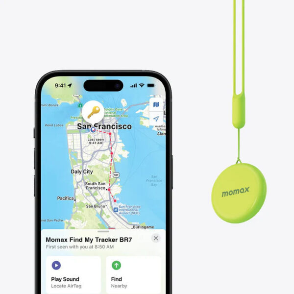 Momax PINPOP 4pple Find My Certificated Tracker (2Y) BR7