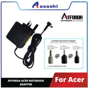 ae6ce2967e433b43d04679fdb52478d5.jpeg AFFORDA 40W | 45W | 65W | 90W ACER 19V Notebook Laptop Adapter