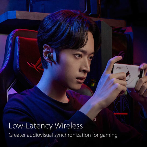 ASUS ROG CETRA TRUE WIRELESS TWS Gaming Headphones with Low-latency, IPX4, ANC, 27hour battery