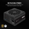 Corsair RM650 Power Supply - 80+ Gold, Fully Modular, 7 Years Warranty (CP-9020280-UK)