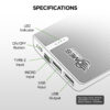DMES DB1 2.4A 10000mAh DB2 2.4A 20000mAh Type C and Micro USB Input Fast Charging Powerbank with Over Charge Protection
