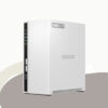 Qnap TS-233 2-Bay NAS System (ARM 4-core Cortex-A55 2.0GHz processor,2GB RAM,3.5" SATA HDDS, 1XUSB3.2,2XUSB2.0,1XGBE LAN