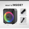 SonicGear Audiox PRO 600HD Portable Bluetooth Speaker with Phone Docking | Free Wireless Mic