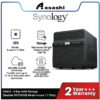 Synology DS423 4-Bay NAS Storage (Realtek RTD1619B Quad Core 1.7 GHz, 2GB DDR4,2 X 1GbE LAN, USB 3.2 Gen 1 X 2)