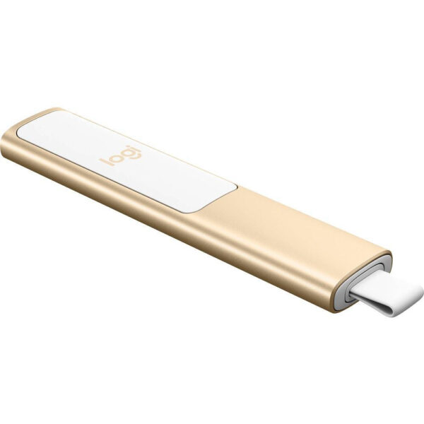 Logitech SPOTLIGHT PRESENTATION REMOTE - GOLD/BLACK (3 yrs Limited Shop Warranty)