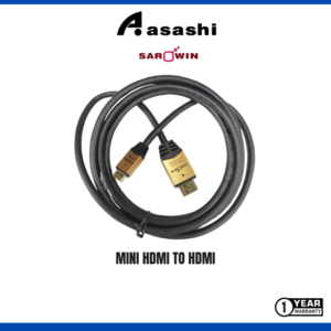 bc6095d0534efc488f8716f8cdba5a00.png Sarowin HDMI2.0AC | HDMI3.0AC Mini HDMI to HDMI - 2meter 3meter