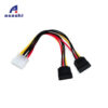 TINYTECH CB-SATA30 SATA 3.0 CABLE / SATA (M) TO 2 SATA (F) POWER CABLE / IDE 4 PIN (M) TO SATA (F)
