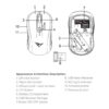 Alcatroz Airmouse Duo 5X / Airmouse Duo 7X Wireless + Bluetooth Silent Mouse