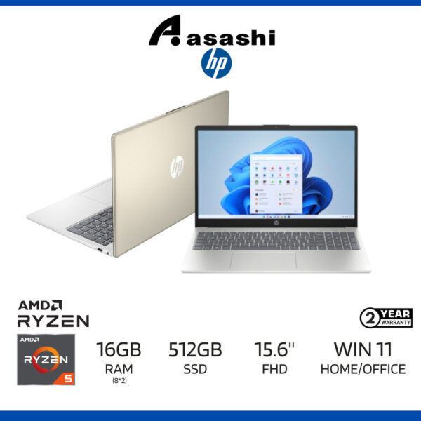 bdb9bd593230cbb1c591febd41c3ca0f.jpeg HP 15-fc0275AU (Silver) / 15-fc0276AU (Gold) (AMD Ryzen 5-7430U/16G DDR4 (8*2)/512GB SSD/15.6" FHD/AMD Radeon Graphics/W