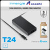 Innergie T24 240W Universal Gaming Power Adapter (ADP-240EB DFDA)
