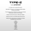DMES DC1 2.1A Fast Charge L-ning | Type-C | Micro USB Data Cable