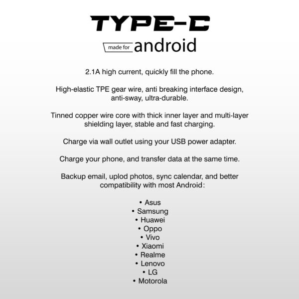 DMES DC1 2.1A Fast Charge L-ning | Type-C | Micro USB Data Cable