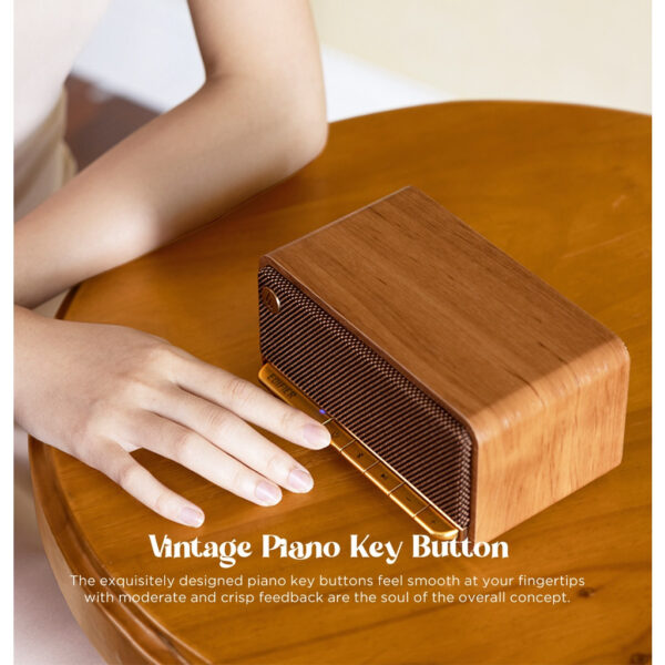 c19bfc273ffa07706e2d3df6d02b07f8.jpeg Edifier MP230 Vintage Bluetooth Speaker Bluetooth 5.0/20rms/Piano Key Button/16H Playback/Aux Sound Card TF