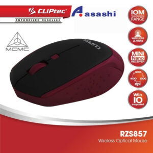 CLiPtec Innovif 1600Dpi 2.4GHz Wireless Optical Mouse RZS857