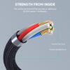 Aukey CB-KCL1 / CB-KCL2 Circlet CL Aramid Fiber Core USB-C to L Cable Type C PD Cable