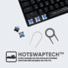Armaggeddon MBA-61R Black / White Bluetooth + Wireless (61 Keys) Blue Switch Mechanical Keyboard