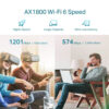 TP-Link RE505X AX1500 / RE605X AX1800 / RE705X AX3000 WiFi Network Range Extender / Repeater / Access Point