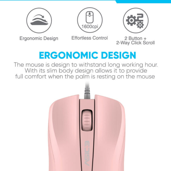 c6ea609b99b4a56ff54194c0ac9bb4b9.jpeg Alcatroz Asic 3 Wired USB Mouse 1600 CPI | Ergonomic Design with High Resolution Optical Mouse
