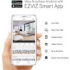 EZVIZ H1C 2MP 1080P H.265 32/64/128/256GB Indoor Wi-Fi CCTV IP Camera , Support 256GB ,Wide-Angle , Night Vision (CCTV)