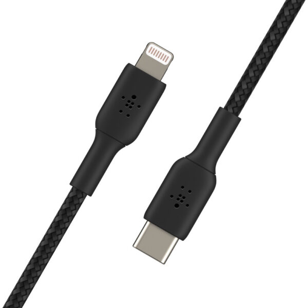 Belkin BOOST CHARGE USB-C to L Cable -1meter Black / Green / White CAA004bt1MBK CAA003/4