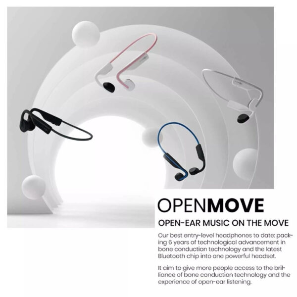 SHOKZ OpenMove Bluetooth Wireless Bone Conduction Wireless Sports Headphones ( S661 )