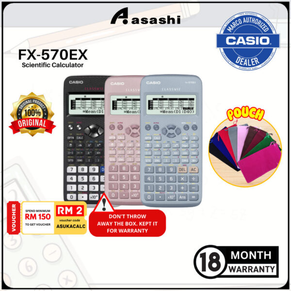 Casio fx-570EX Scientific Calculator