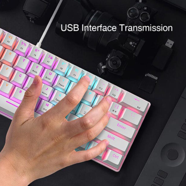 Armaggeddon MKA-1C Neo (61 Keys) Clicky / Tactile / Linear Mechanical Gaming Keyboard - Blue Switch