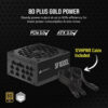 Corsair SF850L SF1000L (ATX3.0) SFX Power Supply - 80+ Gold, Fully Modular, 7 Years Warranty