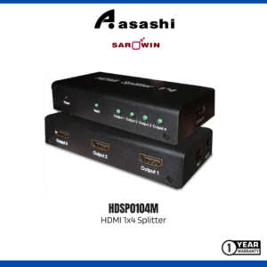 d1767d05c80d5cb3b381b19216d250e0.png SAROWIN HDSP0104M HDMI Splitter v1.3b 1080P HDMI 1 in 4 out