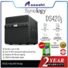 Synology DS423 4-Bay NAS Storage (Realtek RTD1619B Quad Core 1.7 GHz, 2GB DDR4,2 X 1GbE LAN, USB 3.2 Gen 1 X 2)