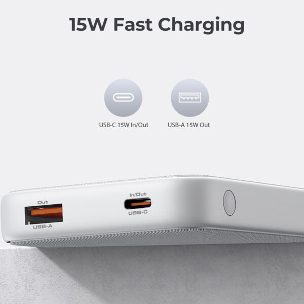 Aukey PB-Y46 (Black) 15W 10000mAh Power Bank
