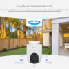 Ezviz H8C 2K⁺ 1440P Pan & Tilt Rotate 360° Outdoor Smart Color Night Vision Two Way Talk Wi-Fi Camera