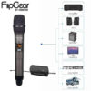Vinnfier WM1000U Professional UHF Wireless Microphone with Audio WM 1000U