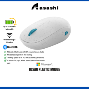 d62c7f7ed6c6339a1692e6a32aba8024.png Microsoft Ocean Plastic Mouse ( I38-00005 )