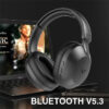 Vinnfier VF Elite 5 BT Wireless Bluetooth v5.3 Headphone With Playtime Up to 28 hours 8D Music