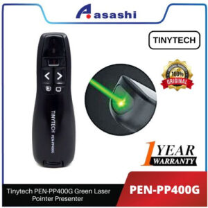Tinytech PEN-PP400G Green Laser Pointer Presenter