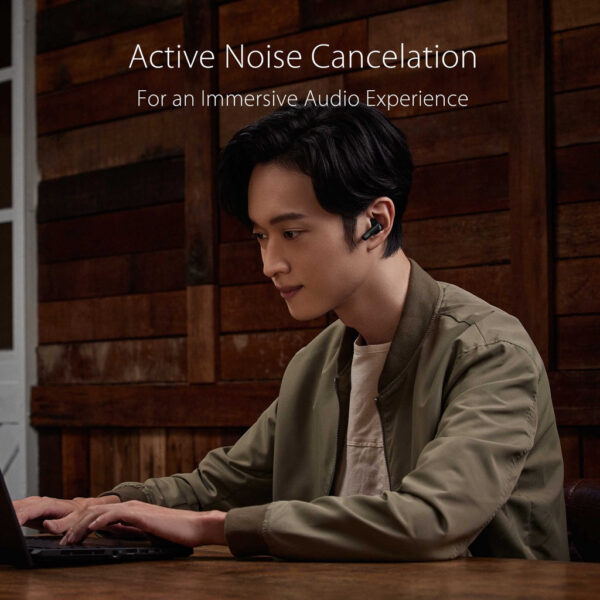 ASUS ROG CETRA TRUE WIRELESS TWS Gaming Headphones with Low-latency, IPX4, ANC, 27hour battery