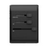Momax 1-World PD35W 5 ports + AC Travel Adapter - Black / White (2Y) UA9